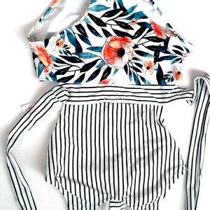 (CUPSHE) Miss U Poppy One Piece Swimsuit.